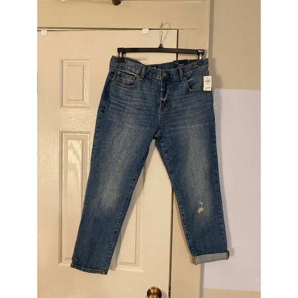 Gap Best Girlfriend Light Blue Denim Jeans 29P, NWT - Picture 1 of 4